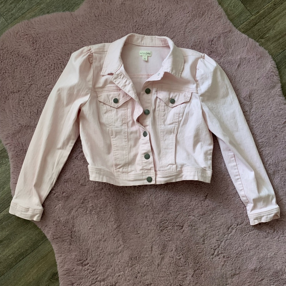 Pink Denim Jacket | Size: Large